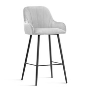 Hoker krzesło barowe Tulip rozmiar L tkaniny z grupy 1 ATREVE – personalizowane krzesła i hokery, polska produkcja