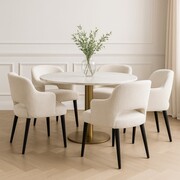 Krzesło tapicerowane MERCY SUPREME – tkanina DREAM, Pocket Spring, personalizacja ATREVE – personalizowane krzesła i hokery, polska produkcja