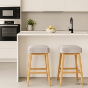 Stołek barowy HIPPO – sprężyny kieszeniowe, drewno bukowe, polska produkcja ATREVE – personalizowane krzesła i hokery, polska produkcja