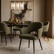 Krzesło Bjorg Plus — tkanina ENJOY ME, podłokietniki, nogi bukowe ATREVE – personalizowane krzesła i hokery, polska produkcja