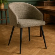 Krzesło tapicerowane KORFU VELVET kolor granatowy ATREVE – personalizowane krzesła i hokery, polska produkcja