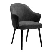 Krzesło tapicerowane do jadalni LEA tkaniny DELUXE ATREVE – personalizowane krzesła i hokery, polska produkcja