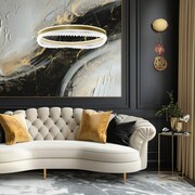Lampa wisząca PRECIOSA 52W LED – elegancja i blask w stylu glamour MILAGRO