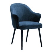 Krzesło tapicerowane do jadalni LEA wybór tkaniny ATREVE – personalizowane krzesła i hokery, polska produkcja