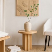 Stolik kawowy MONA z forniru dębowego – elegancja w każdym detalu