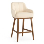 Niski hoker TULIP PRO SUPREME – elegancja i komfort do Twojej wyspy kuchennej ATREVE – personalizowane krzesła i hokery, polska produkcja