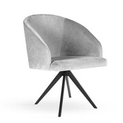 Krzesło tapicerowane KORFU TWIST tkaniny z grupy 3 ATREVE – personalizowane krzesła i hokery, polska produkcja