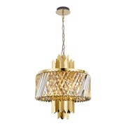 Żyrandol Margot w stylu Glamour kolor złoty