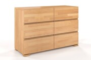Komoda drewniana bukowa VESTRE 6 Skandica