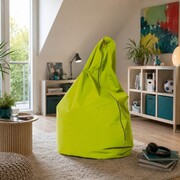 Pufa sako LIME XXL – duża limonkowa 110×100×110 cm, 250 l