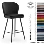 Hoker - krzesło barowe AINE 60 tkaniny z grupy 1 ATREVE – personalizowane krzesła i hokery, polska produkcja