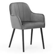 Krzesło tapicerowane TULIP PLUS tkaniny z grupy 3 ATREVE – personalizowane krzesła i hokery, polska produkcja