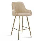 Hoker krzesło barowe Tulip Ikoo rozmiar M ATREVE – personalizowane krzesła i hokery, polska produkcja