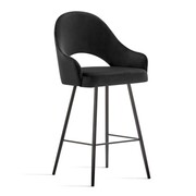 Hoker GODA – elegancki, niski hoker tapicerowany do wyspy kuchennej ATREVE – personalizowane krzesła i hokery, polska produkcja