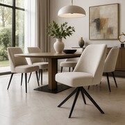 Krzesło BOSFOR SUPREME – obrotowe 360° z auto-return, Pocket Spring, personalizacja ATREVE – personalizowane krzesła i hokery, polska produkcja