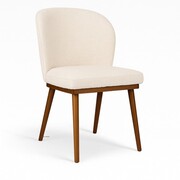 Krzesło tapicerowane AINE PRO – elegancka bukowa rama, wybór tkanin, polska produkcja ATREVE – personalizowane krzesła i hokery, polska produkcja