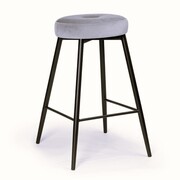 Tapicerowany stołek barowy CONSU tkaniny z grupy 3 ATREVE – personalizowane krzesła i hokery, polska produkcja