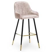 Hoker krzesło barowe Tulip Touch Me rozmiar M ATREVE – personalizowane krzesła i hokery, polska produkcja