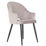 Krzesło tapicerowane VELVET personalizowane