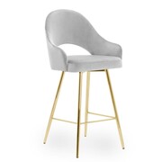 Hoker - krzesło barowe GODA rozmiar M wybór tkaniny Atreve
