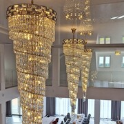 Duży żyrandol Glamour LUXURIA 300cm 41xE14 Milagro