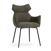 Nowoczesne krzesło BUTARO kolor brązowy ATREVE – personalizowane krzesła i hokery, polska produkcja