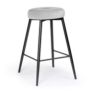 Tapicerowany stołek barowy CONSU tkaniny z grupy 1 ATREVE – personalizowane krzesła i hokery, polska produkcja