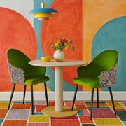 Krzesło wzorzyste GODA MALAWI – designerskie, tapicerowane ATREVE – personalizowane krzesła i hokery, polska produkcja