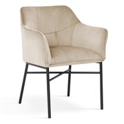 Krzesło tapicerowane BOSTON tkaniny z grupy 2 ATREVE – personalizowane krzesła i hokery, polska produkcja