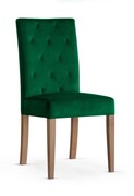 Krzesło tapicerowane ORLANDO kolor zielony Atreve