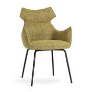 Nowoczesne krzesło BUTARO kolor musztardowy ATREVE – personalizowane krzesła i hokery, polska produkcja