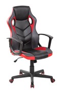 Obrotowy fotel dla gracza Olaf kolor czerwony Furnitex