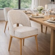 Krzesło PONTE PRO SUPREME – drewniane z odkrytą ramą, sprężyny kieszeniowe ATREVE – personalizowane krzesła i hokery, polska produkcja