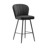Hoker - krzesło barowe Shelly 60 kolor grafitowy Atreve