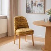 Krzesło tapicerowane RUBI, drewno jesionowe, pocked spring, tkanina Picasso ATREVE – personalizowane krzesła i hokery, polska produkcja