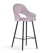 Hoker - krzesło barowe GODA M kolor wrzosowy Atreve