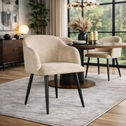 Krzesło DANEZ z podłokietnikami – tapicerowane, tkanina DREAM ATREVE – personalizowane krzesła i hokery, polska produkcja