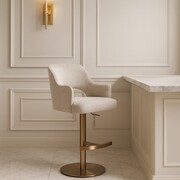 Hoker obrotowy z regulowaną wysokością MERCY SUPREME PUMP ATREVE – personalizowane krzesła i hokery, polska produkcja