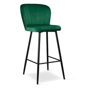 Hoker - krzesło barowe Shelly 60 kolor zielony Atreve