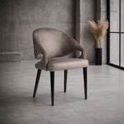 Krzesło VENLO – designerskie, tapicerowane, na bukowej ramie ATREVE – personalizowane krzesła i hokery, polska produkcja