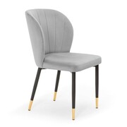 Krzesło tapicerowane SHELLY tkaniny z grupy 1 ATREVE – personalizowane krzesła i hokery, polska produkcja