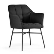 Krzesło fotelowe BOSTON tkanina MELODY ATREVE – personalizowane krzesła i hokery, polska produkcja