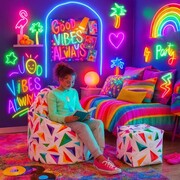 Pufa COLORS XL – kolorowy worek sako dla nastolatków