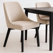 Krzesło IVAN – bukowe nogi, tkanina HEVRE, polska produkcja ATREVE – personalizowane krzesła i hokery, polska produkcja