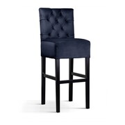 Hoker tapicerowany CHESTER francuski granat rozmiar M ATREVE – personalizowane krzesła i hokery, polska produkcja