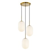 Lampa wisząca ALIAS 3xE14 koło Milagro