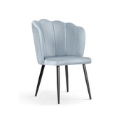 Krzesło tapicerowane HILTON kolor błękitny ATREVE – personalizowane krzesła i hokery, polska produkcja