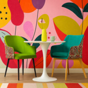 Krzesło HUAN MALAWI – turkusowy aksamit, bukowe nogi ATREVE – personalizowane krzesła i hokery, polska produkcja