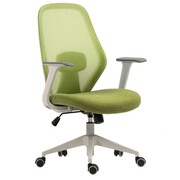 Krzesło obrotowe do biura LUCY kolor limonkowy Furnitex