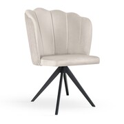 Krzesło obrotowe HILTON TWIST Bouclé ATREVE – personalizowane krzesła i hokery, polska produkcja